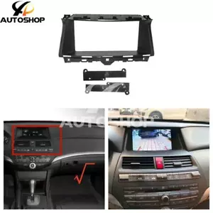 Car Stereo Radio Fascia Panel Frame Trim Dash Kit Fit For Honda accord 2008-2012 - Foto 1 di 7