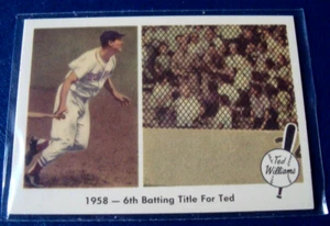 2004 Fleer mint #62 TED WILLIAMS 376/406 RED SOX 1959 reprint PACK FRESH - Picture 1 of 3