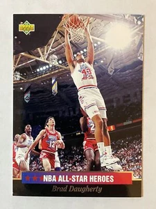 1992-93 Upper Deck NBA All-Stars #12 Brad Daugherty Cleveland Cavaliers - Picture 1 of 2