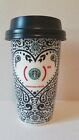 Starbucks Jonathan Adler 2010 ceramic travel mug with lid  