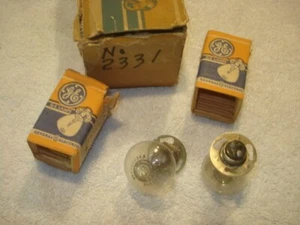 Pair/NOS Headlight Bulbs 1930s Mopar Auburn Cord Hudson Nash Studebaker DeSoto - Picture 1 of 1