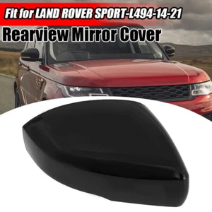 Cubierta de espejo retrovisor lateral derecho carcasa negra brillante para Range Rover Sport L494 2014-21 - Imagen 1 de 11