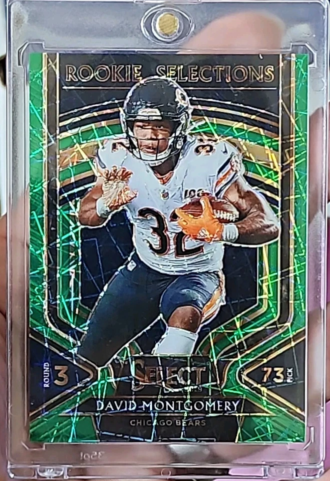 2019 Select David Montgomery Rookie Selctions Green / 5 - Image 1 of 3