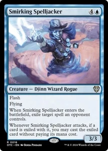 SMIRKING SPELLJACKER mtg NM-M Commander Outlaws of Thunder Junction Rare - Picture 1 of 1