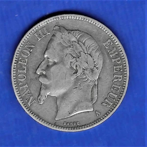Francia 5 franchi 1869 (A) - Foto 1 di 2