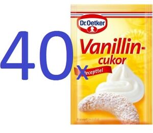Dr Oetker Vanilla Sugar No. 1 for Baking 400g  Free Shipping