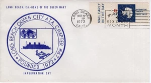 HOME OF THE QUEEN MARY,  LONG BEACH,CA  1972 FDC19221 - Picture 1 of 1
