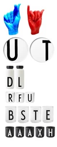 -8% Design Letters Shaka-Love Ba*tard CandleHand Gift Set BRAND NEW £429.50 RRP - Picture 1 of 22