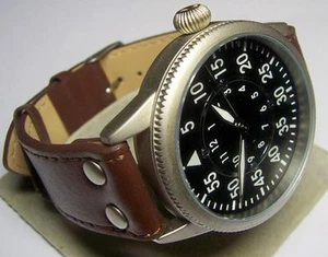 Repro facsimile orologio B orologio osservazione Wehrmacht militare aviazione meccanico - Foto 1 di 6