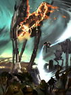 V1122 Star Wars Jedi sabre laser AT-AT Walkers Battle Decor AFFICHE MURALE IMPRESSION CA