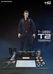 Enterbay Terminator 2 Judgment Day T-1000 1/4 Action Figure In Stock - Picture 1 of 4