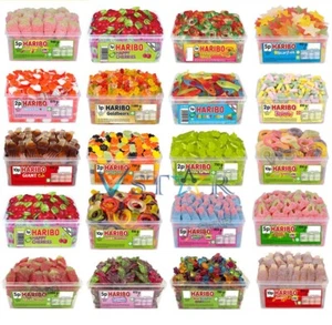 1 X Full Tub Haribo Sweets Pick N Mix Kids Candy Box Party Treats - Picture 1 of 25