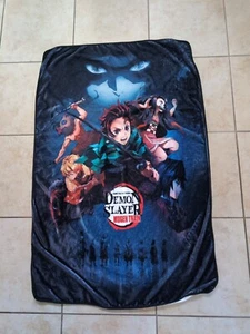 Demon Slayer: Kimetsu No Yaiba Der Film: Mugen Zug Überwurf Decke 58"x38" weich - Bild 1 von 4