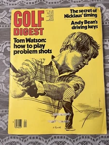 GOLF DIGEST MAGAZINE APRIL 1979 TOM WATSON: HOW TO PLAY PROBLEM SHOTS - Picture 1 of 16