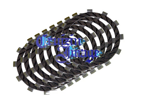 1994-1995 KAWASAKI KLX250R CLUTCH PLATES SET 7 FRICTION PLATES CD4469 - Изображение 1 из 1