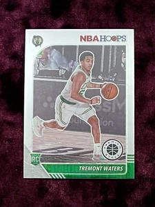 Camiseta deportiva de novato Tremont Waters 2019 NBA Hoops Premium cromada RC como nueva de los Celtics LSU💙 - Imagen 1 de 4