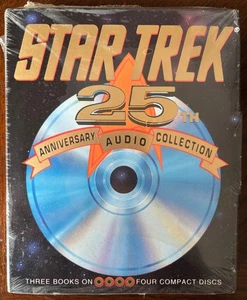STAR TREK 25TH ANNIVERSARY AUDIO COLLECTION CD AUDIO BOOK RARE BRAND NEW SEALED - Picture 1 of 3