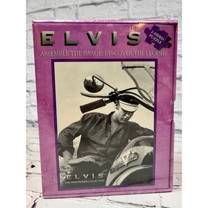 Elvis Puzzle 2 Sided Wertheimer photos and facts 18x24 550 pieces - Picture 1 of 2