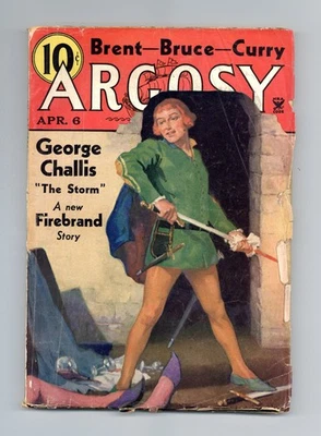 Argosy Part 4: Argosy Weekly Apr 6 1935 Vol. 254 #5 GD/VG 3.0 - Image 1 of 3