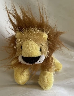 Ganz Lil Kinz Lion Plush stuffed Animal NO Code/ tag 7" - Image 1 of 4