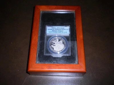 2010-P Boy Scouts Silver Commemorative Dollar PR70 DCAM ANACS Proof 70 Deep Cam - Image 1 of 4