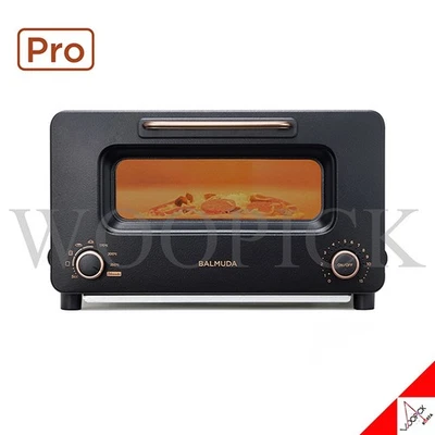 BALMUDA 2024 Steam The TOASTER Pro K11B Mini Oven 220V/50-60Hz Only Black Korean - image 1 of 4