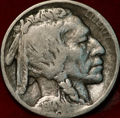 1914 Philadelphia Mint Buffalo Nickel - Image 1 of 2