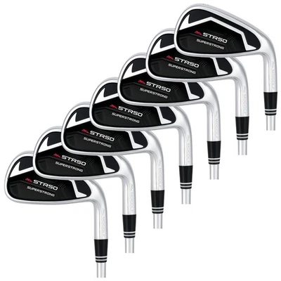 Mens Golf Iron Set 5-SW Right Handed Choose Shafts Flex Forgiving Clubs MD STR50 - Image 1 of 4