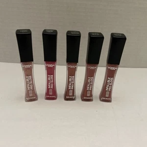 L’Oreal Paris Makeup 5 Infallible 8 Hour Hydrating Lip Gloss Various Colors  - Picture 1 of 4