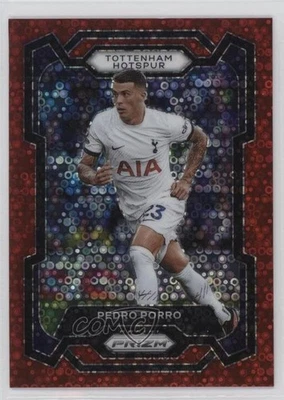 2023-24 Panini Prizm Premier League Breakaway Red Prizm /49 Pedro Porro #132 - Image 1 of 2