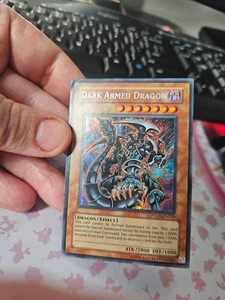 Yu-Gi-Oh! Dark Armed Dragon PTDN-EN019 Secret Rare Vintage - Picture 1 of 2