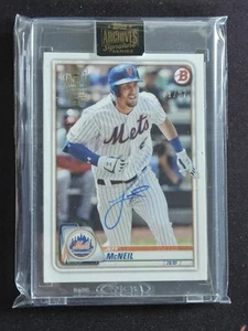 🔥🔥Jeff Mcneil 2021 Topps Archives Signature Series Auto #1/27 Mets🔥🔥 - Picture 1 of 3