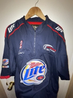 Chaqueta Chase Authentics Rusty Wallace Drivers Line NASCAR Miller Lite Napa XXL Foto 1 de 4