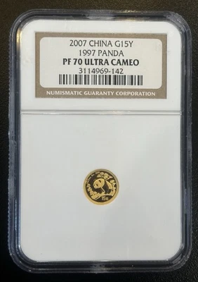 China G15Y 1997 Panda Pf70 UCAM 2007 Foto 1 de 2