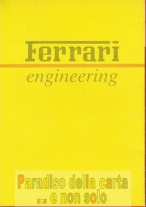 DEPLIANT BROCHURE, FERRARI ENGINEERING (748-92, 3M/10/92, PUNTOGRAFICO SPA BS) - Picture 1 of 9