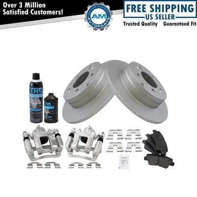 Rear Brake Pad & Rotor Kit Fits 2014 Kia Optima - Image 1 of 4