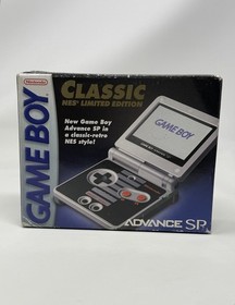 NES Classic Game Boy Advance SP System Console NEW Factory Sealed In Box Rare