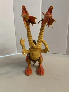 1982 ARCO Other World GAIFAND Two Headed Dragon w/ Saddle Figure 7" Vintage LESEN - Bild 1 von 10