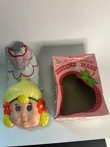 Máscara de Halloween Merengue Limón Disfraz Ben Cooper Fresa Pastel Corto De Colección 1982 - Imagen 1 de 8