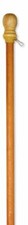 Wood Flag Pole Outdoor Garden Home Decor Porch Deck Front Door Patio Hanging New