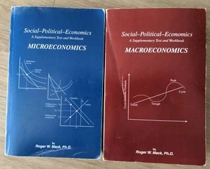 Microeconomics & Macroeconomics, Roger W Mack DeAnza College  - Picture 1 of 8