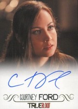 True Blood Premiere Edition Courtney Ford Portia Autograph Card