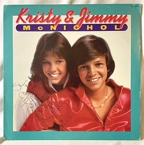 Kristy & Jimmy McNichol ~ Self Titled (AFL1-2875) ~ LP RARE OOP ~ SIGNED Demo - Picture 1 of 4
