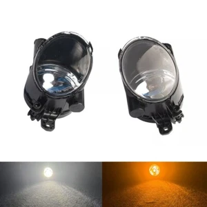 LED Amber Front Fog Lamp w/White DRL Light For Volvo S80 2007-2013 V70 2008-2010 - Picture 1 of 5