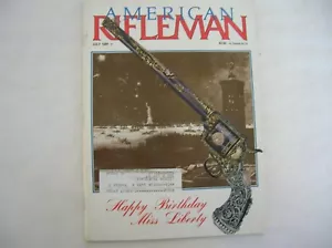 Vintage AMERICAN RIFLEMAN Magazine, July 1986 Excellent Condition - Picture 1 of 1