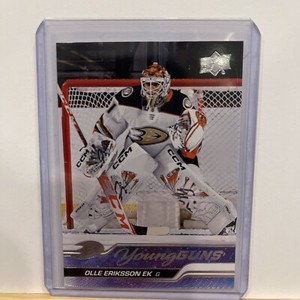 2023-24 Upper Deck Series 1 #249 Olle Eriksson Ek Young Guns  Anaheim Ducks RC