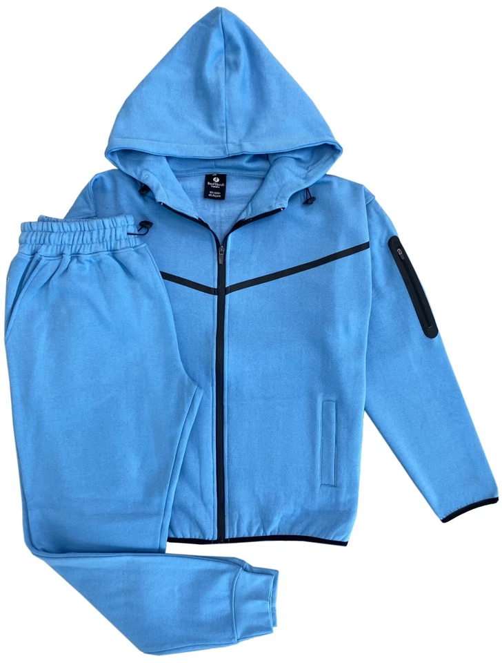 Men Premium Tech Fleece Jogger Suit Heavy duty Material - Image 1 of 4