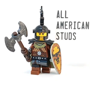 LEGO Castle Bull Knight Minifigure BAM Medieval Beastmaster Armor CMF Series 27 - Picture 1 of 10