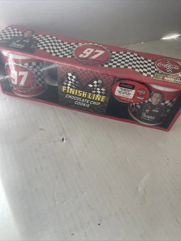 NASCAR/COCA-COLA SOUVENIR SET #97, KYLE BUSCH, 2 MUGS/COOKIE - NEW Cover
