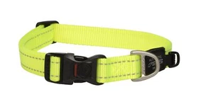 Reflective Dog Collar for Large Dogs Adjustable from 13-22 inches Yellow - Picture 1 of 5